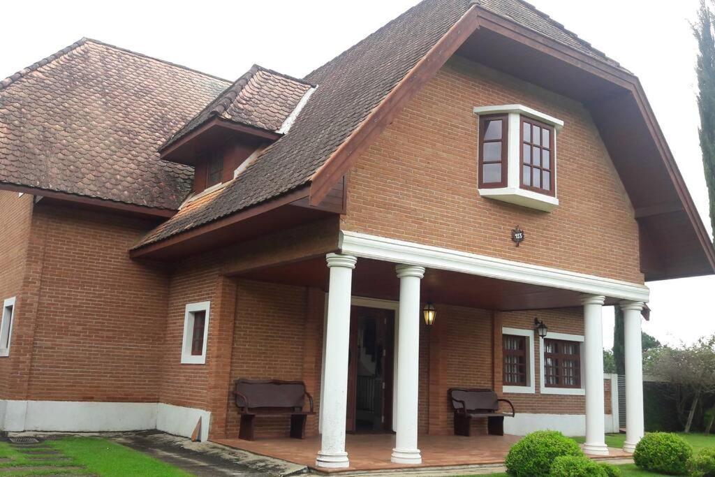 Casa E Vista Privilegiadas No Alto Do Capivari Campos do Jordão Exteriör bild